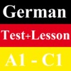 German exercises, test grammar icon