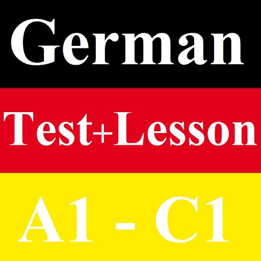 German exercises, test grammar