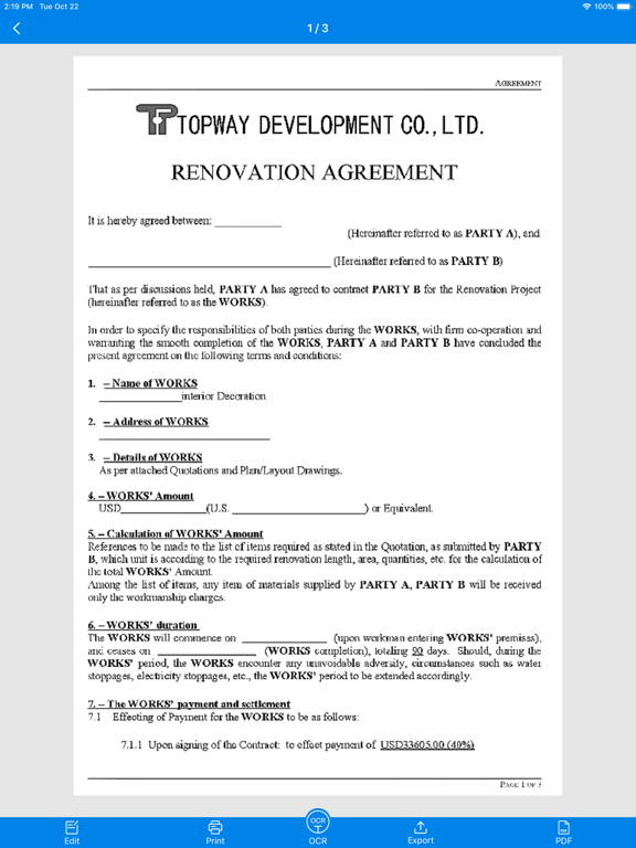 Screenshot #5 pour Mix Scanner-OCR & PDF Scanning