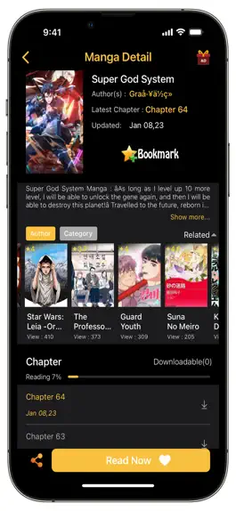 Game screenshot Manga Reader - Read Manga App apk