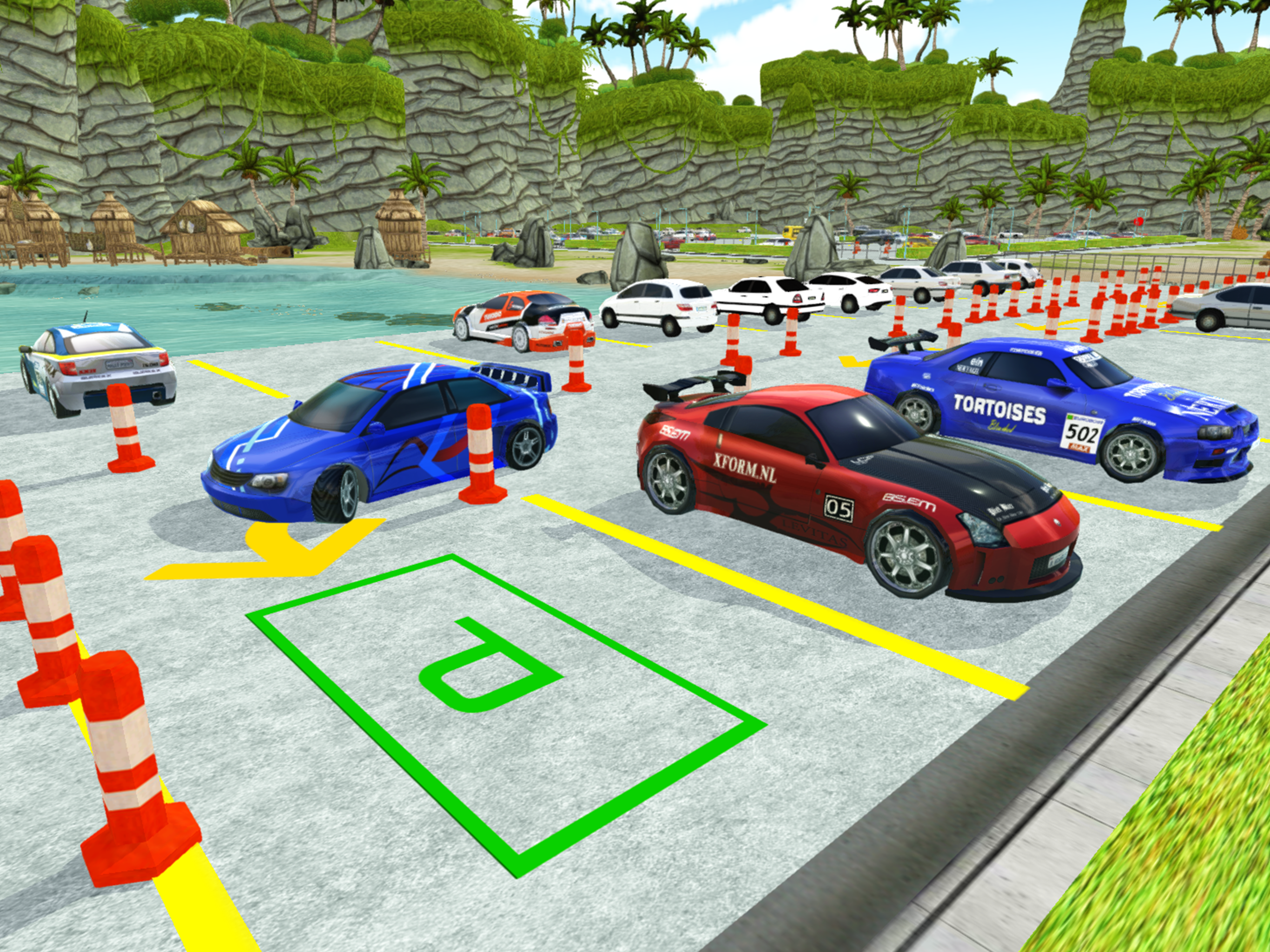 Car Parking Sim Driving School