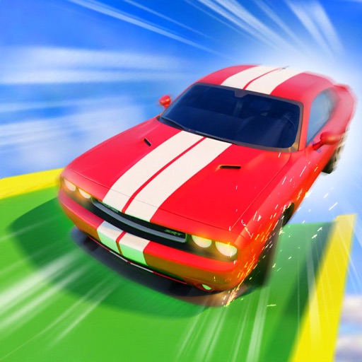 Rooftop Jump Car Stunts Racing