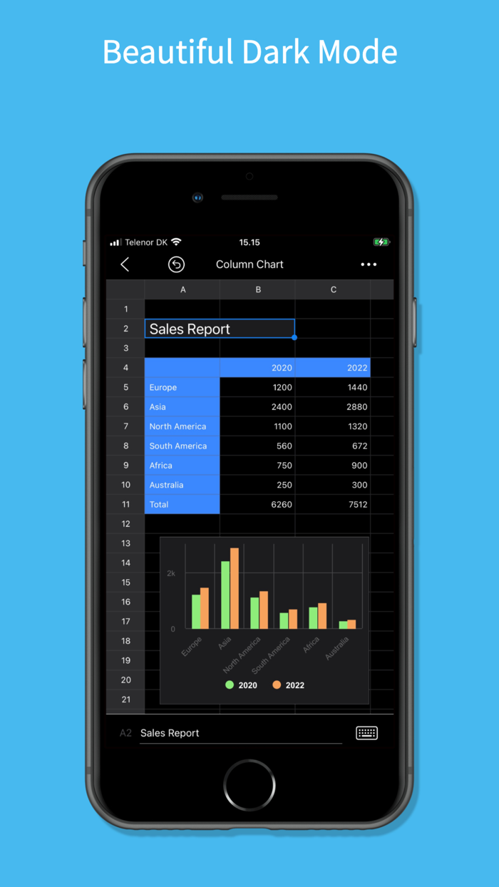 The Spreadsheet App.