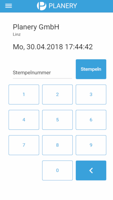 Planery - Stempeluhr screenshot 2