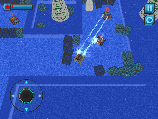 Screenshot #6 pour Power Tanks 3D - Future Battle