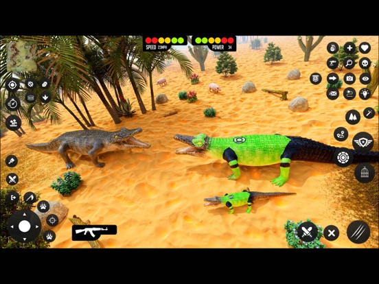 Screenshot #6 pour Crocodile Simulator Attack 3D