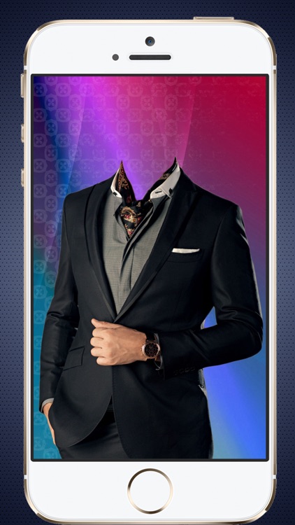 Men's Suit Photo Montage