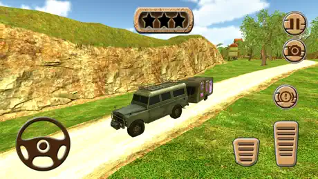 Picnic Camper Van 3D Drive Day