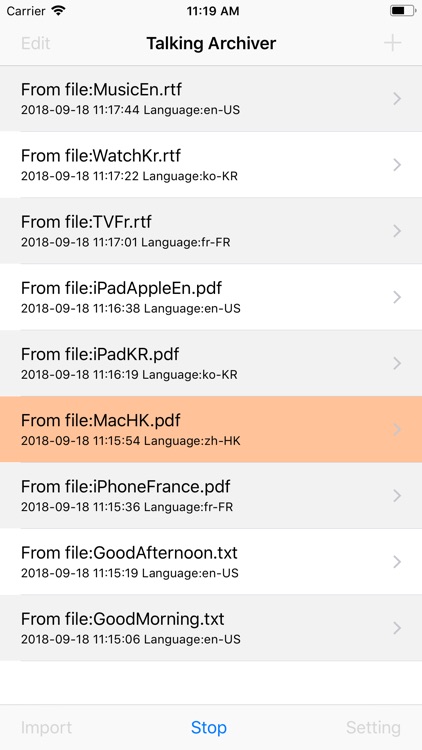 Talking Archiver screenshot-3