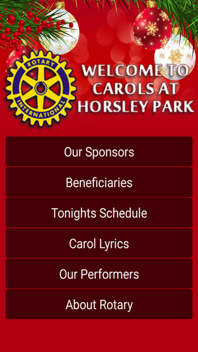 Screenshot #1 pour Rotary Carols at Horsley Park