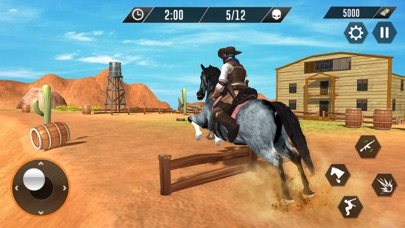 Cowboy Revenge-Wild Horse Guns Screenshot