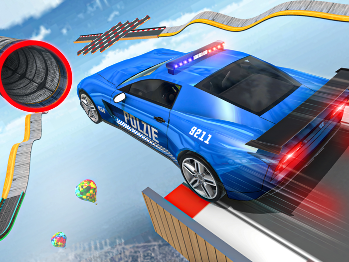 Police Car stunts Cop games