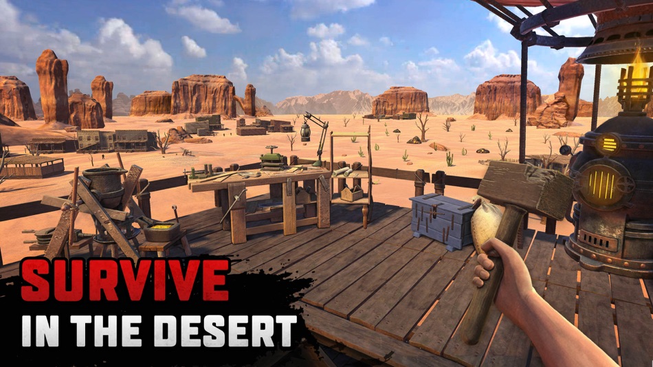 #1. Raft® Survival : Desert Nomad (iOS) Podle: Survival Games Ltd