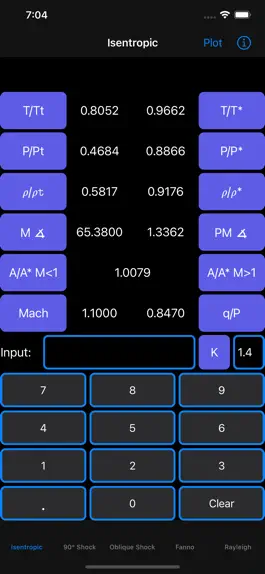 Game screenshot OPie Isentropic Calculator mod apk