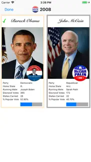 presidential elections iphone screenshot 4