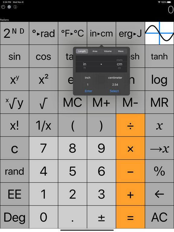 GraphCalcPro2Go iPad screenshot 9 - Utilities app