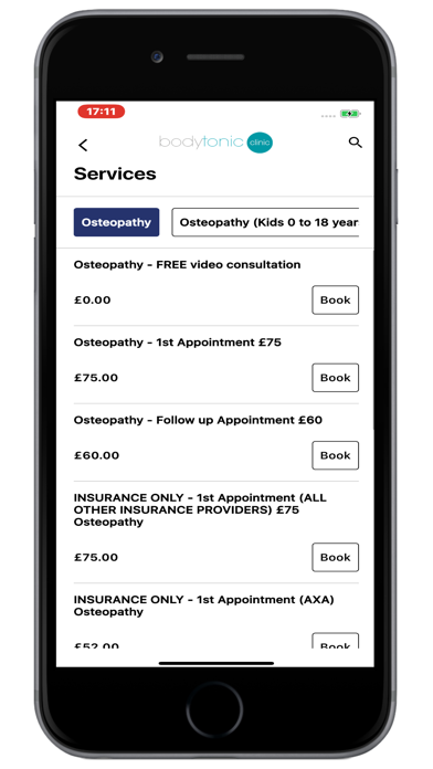 bodytonic clinic Screenshot
