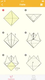 bureau origami iPhone Captures Décran 3