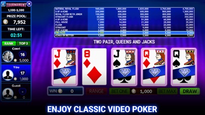 Video Poker by Ruby Seven Screenshot