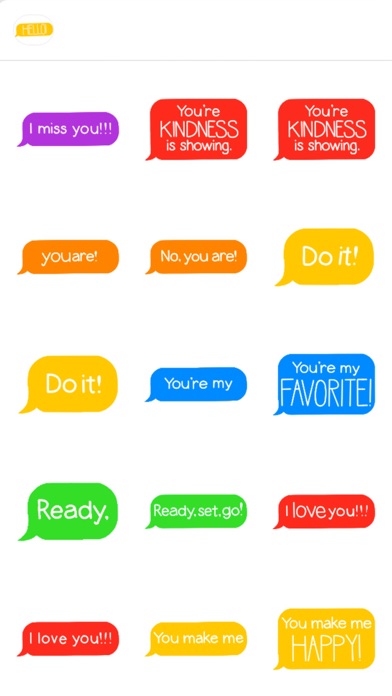 Bright Boost stickers Screenshot