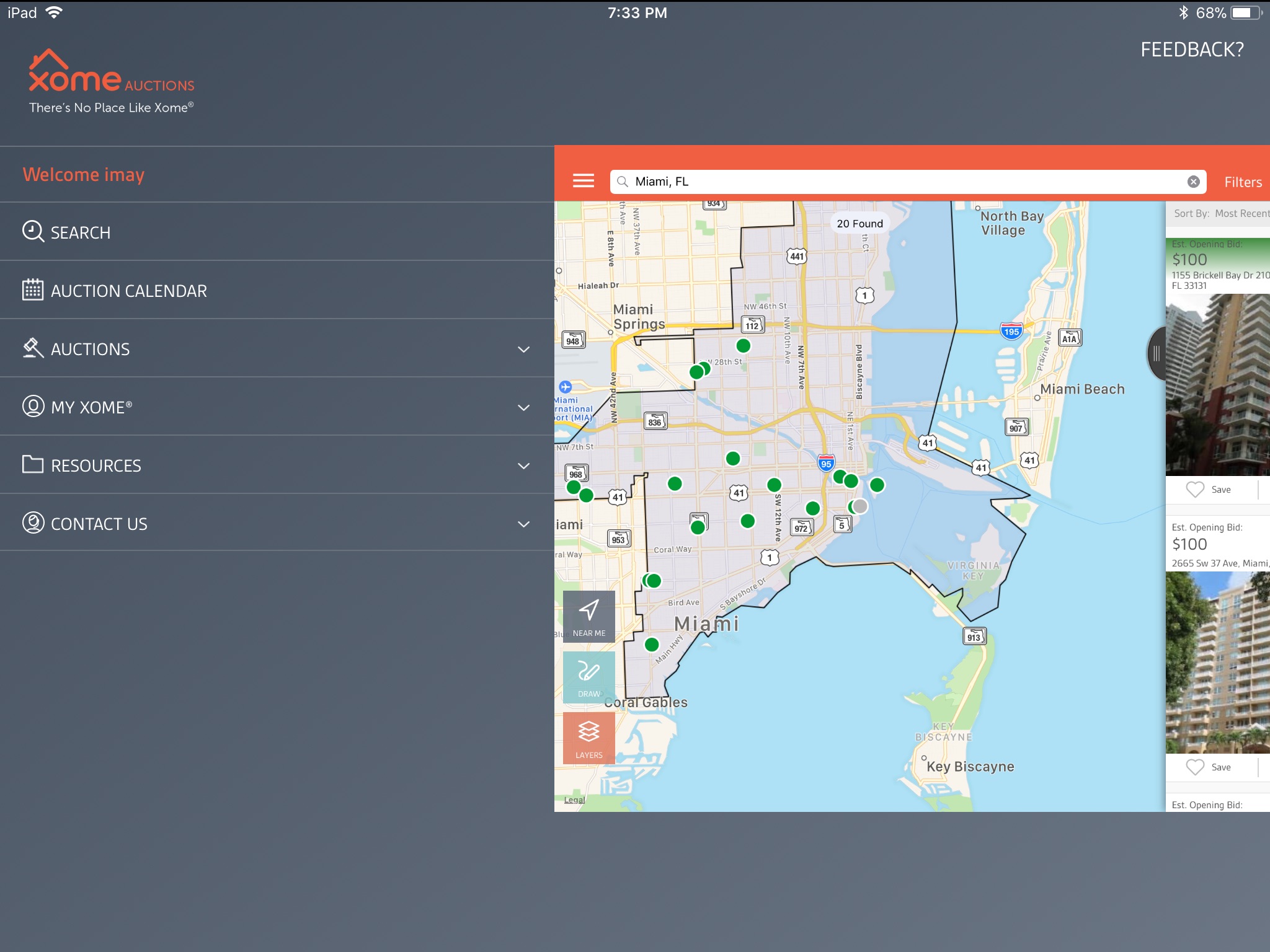 Xome Auctions screenshot 3