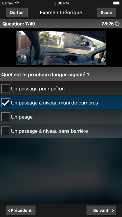 Screenshot #2 pour Quiz Code de la Route