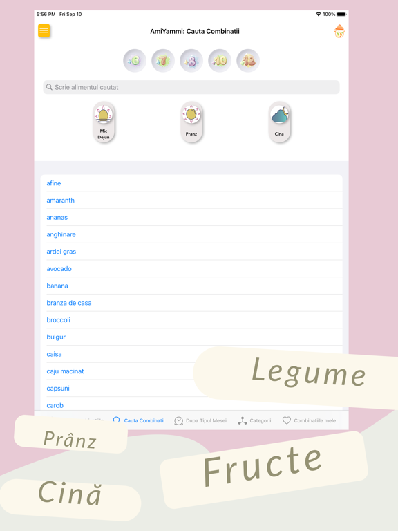 AmiYammi: Alimente bebelusi screenshot 2