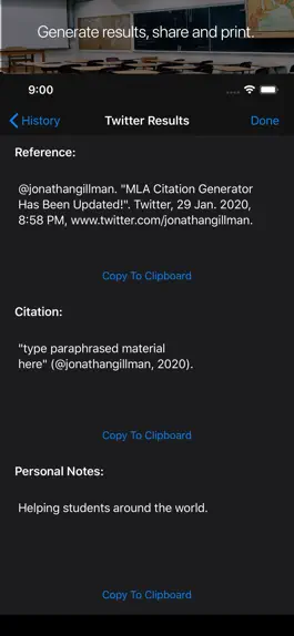 Game screenshot MLA Citation Generator mod apk