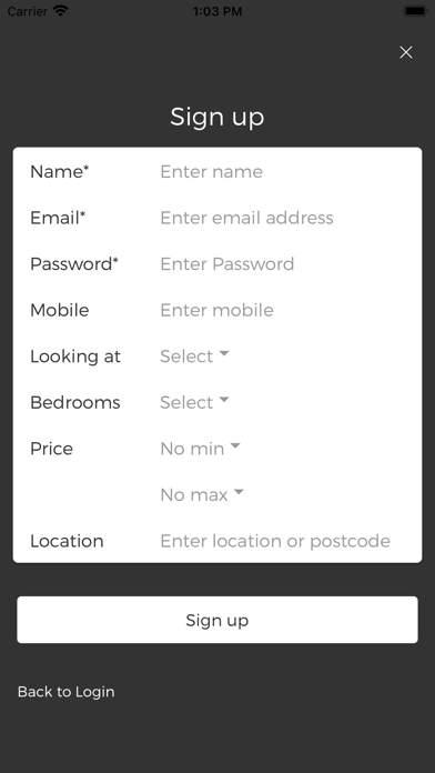 City Fox Estate Agents Screenshot