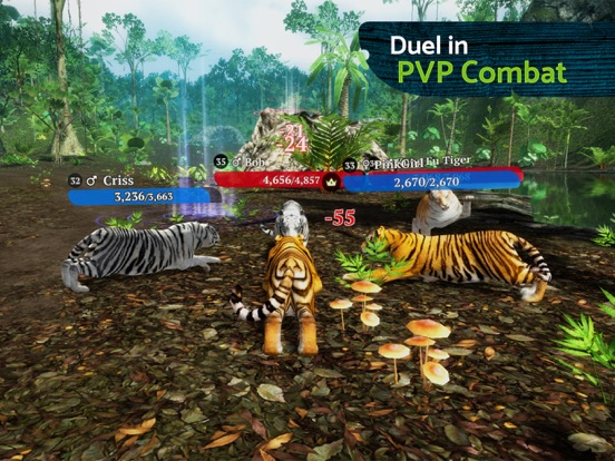 The Tiger Online RPG Simulator iPad screenshot 5 - Games app