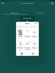 convert pdf to autocad ipad capturas de pantalla 2