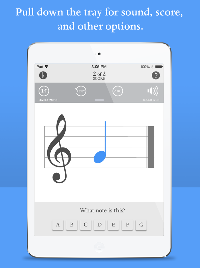 ‎Blue Note Music Flash Cards Screenshot