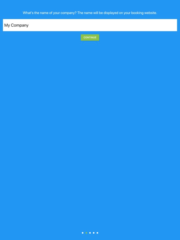 Appointment Booking System iPad screenshot 4 - Business app