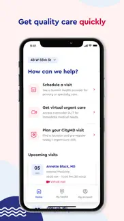 summit + citymd iphone screenshot 1