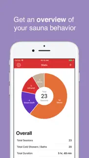 hotlog - sauna session tracker iphone screenshot 4