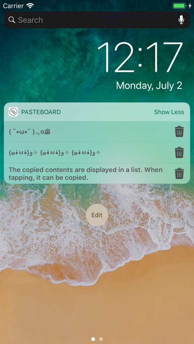 Simple Pasteboard Screenshot