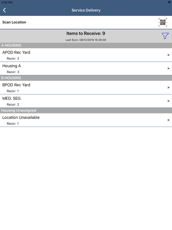 CorreTrak iPad screenshot 4 - Productivity app
