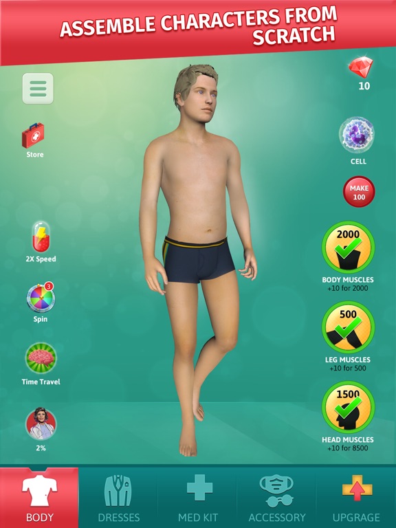 Screenshot #4 pour Jeux Docteur - Dress up games