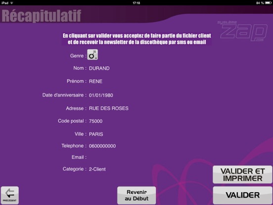 Screenshot #6 pour Zap fidelite
