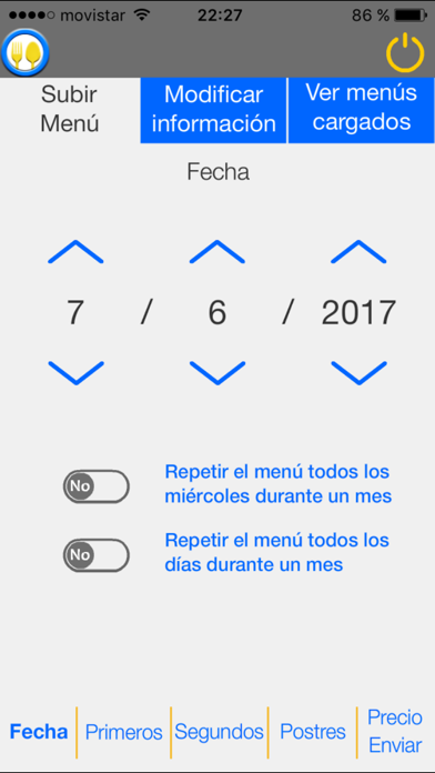 Screenshot #1 pour PonTuMenú