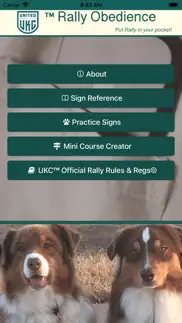 ukc rally dog obedience iphone screenshot 1
