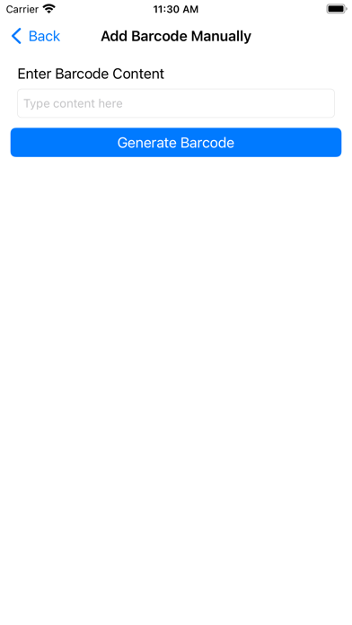 Barcode Generator + Screenshot