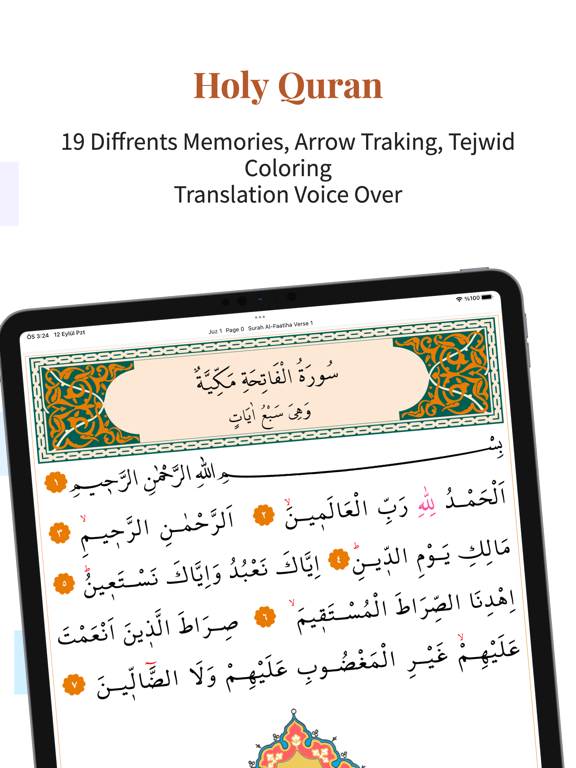 Azan Time Pro Plus iPad app afbeelding 2