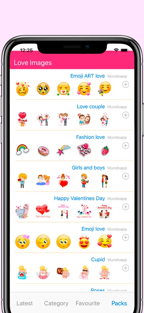 Wasticker for Whatsapp love