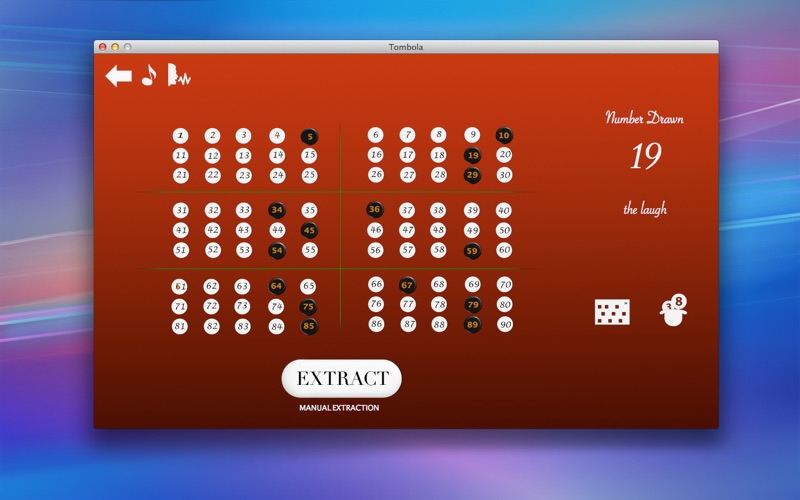 tombola iphone screenshot 2