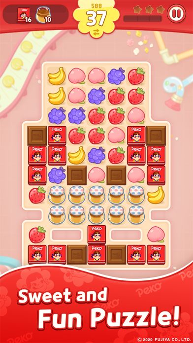 PEKO POP : Match 3 Puzzle Screenshot