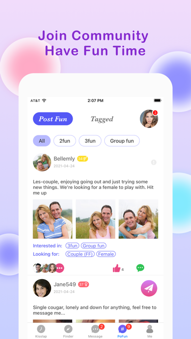 3Some: Threesome, Swingers App Screenshot