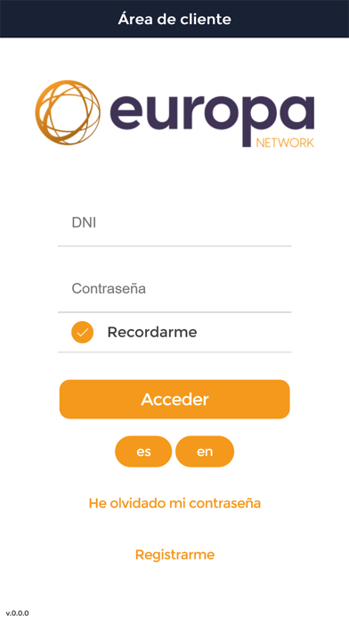 Mi EuropaNetwork Screenshot