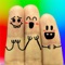 You can easily create very cool finger faces with Cool Finger Faces App