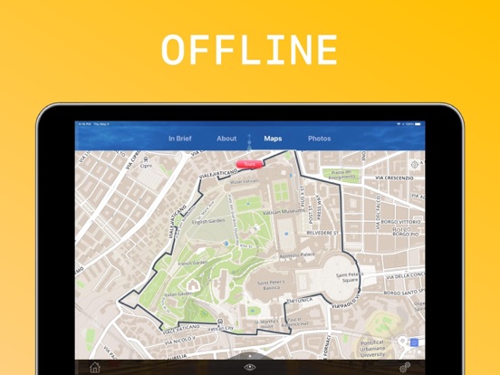 Vatican City Guide . iPad screenshot 4 - Travel app